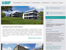 Tablet Screenshot of bif.hu